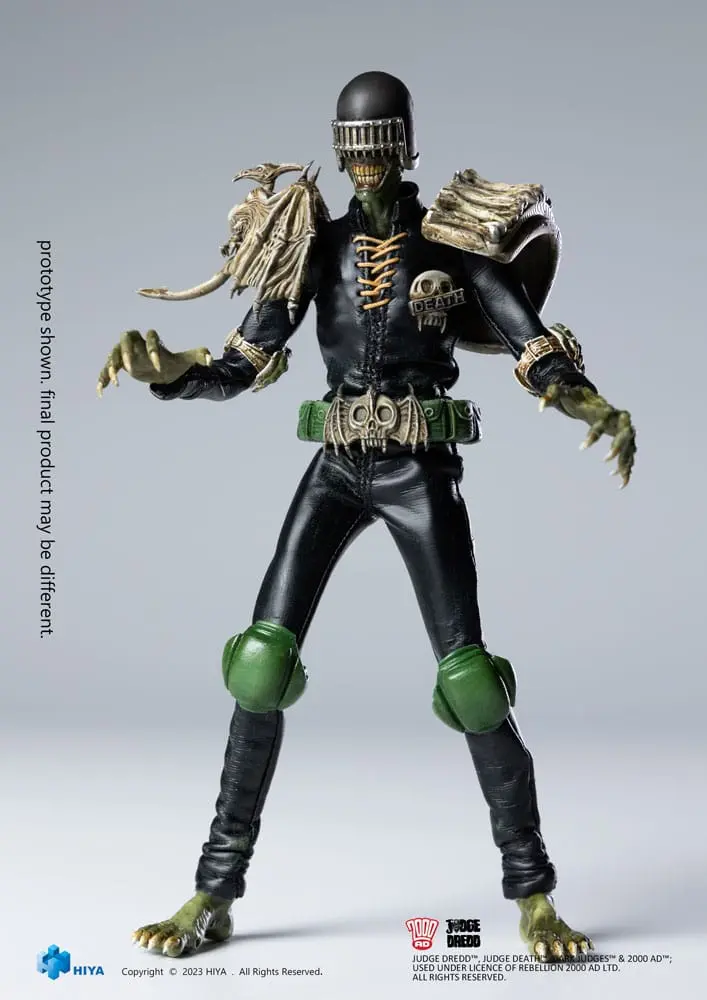 Judge Dredd Exquisite Super Series Actionfigur 1/12 Judge Death 16 cm termékfotó