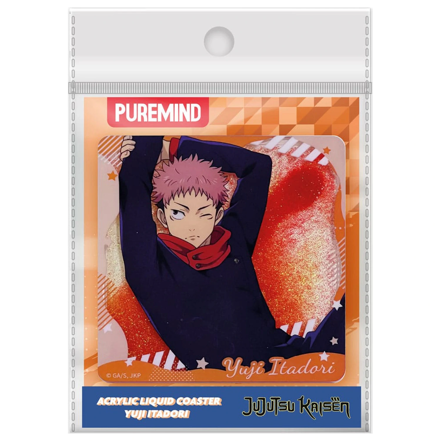 Jujutsu Kaisen Acrylic Liquid Coaster Itadori product photo