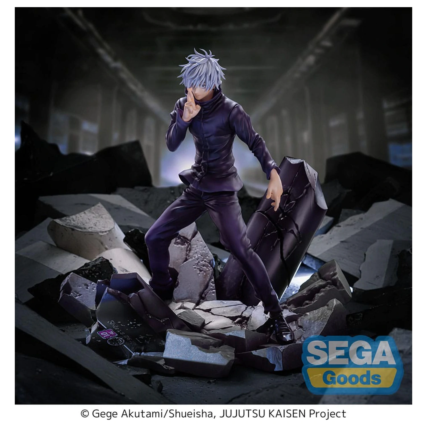 Jujutsu Kaisen Figurizm Luminasta PVC Statue Shibuya Incident Satoru Gojo Unlimited Void 21 cm product photo