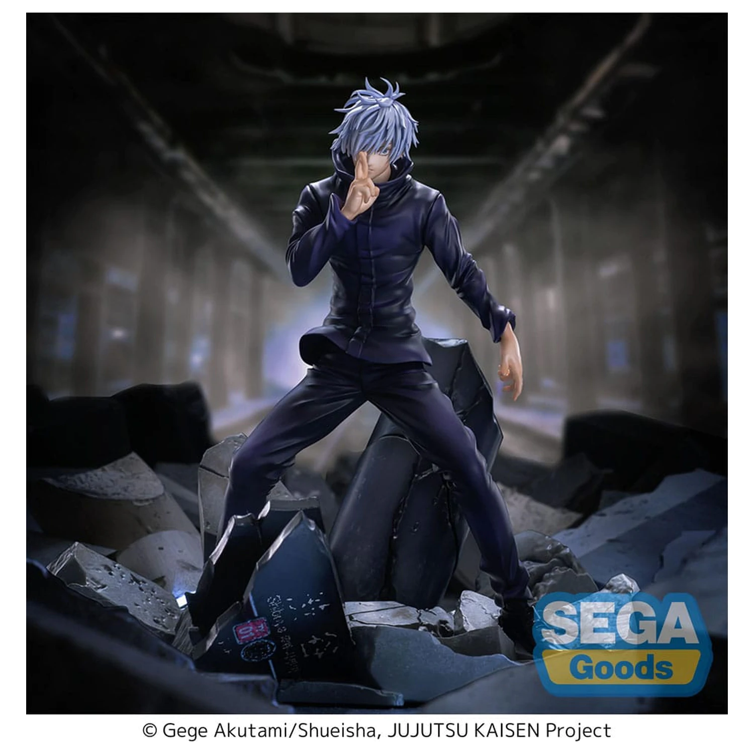 Jujutsu Kaisen Figurizm Luminasta PVC Statue Shibuya Incident Satoru Gojo Unlimited Void 21 cm product photo