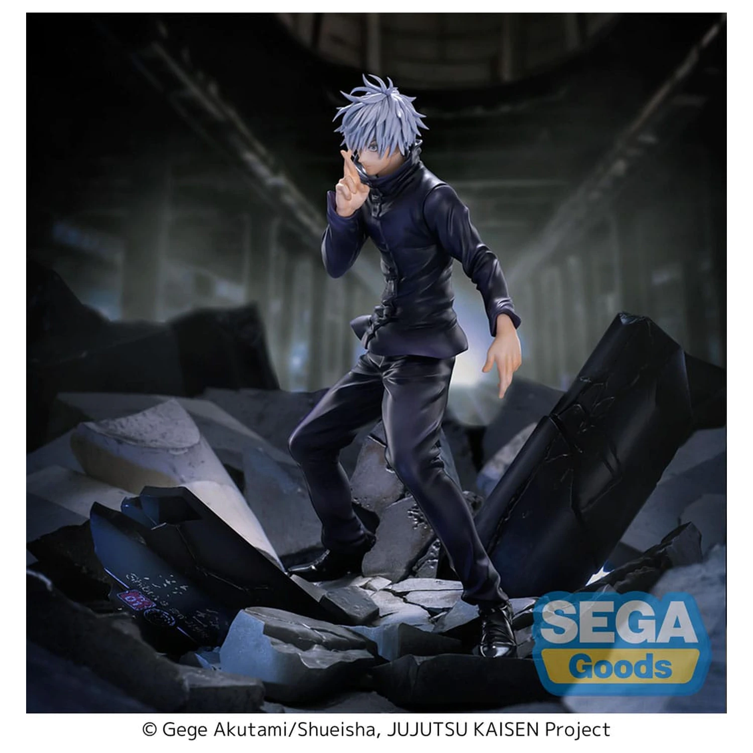 Jujutsu Kaisen Figurizm Luminasta PVC Statue Shibuya Incident Satoru Gojo Unlimited Void 21 cm product photo