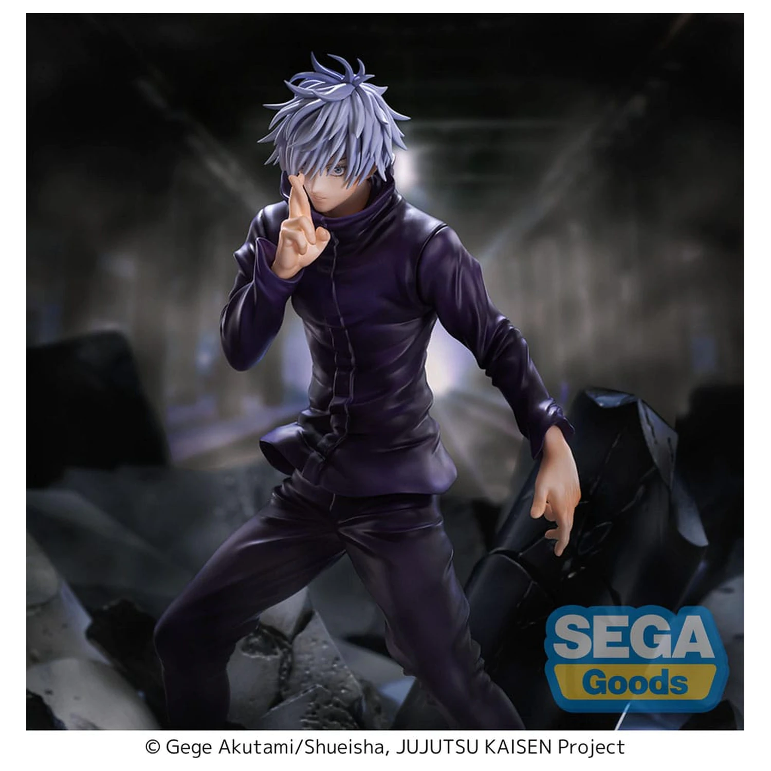 Jujutsu Kaisen Figurizm Luminasta PVC Statue Shibuya Incident Satoru Gojo Unlimited Void 21 cm product photo