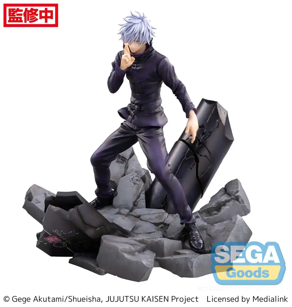 Jujutsu Kaisen Figurizm Luminasta PVC Statue Shibuya Incident Satoru Gojo Unlimited Void 21 cm product photo