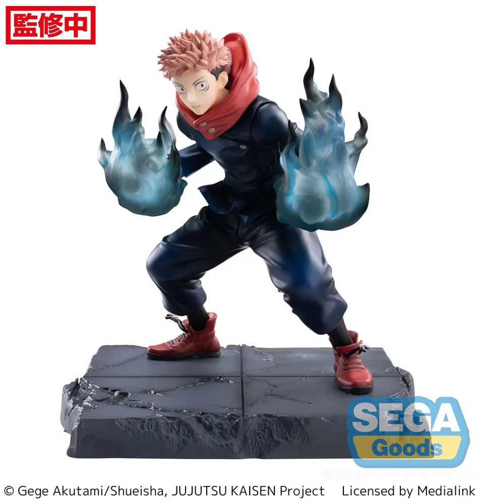 Jujutsu Kaisen Figurizm Luminasta PVC Statue Yuji Itadori Joint Struggle 16 cm product photo