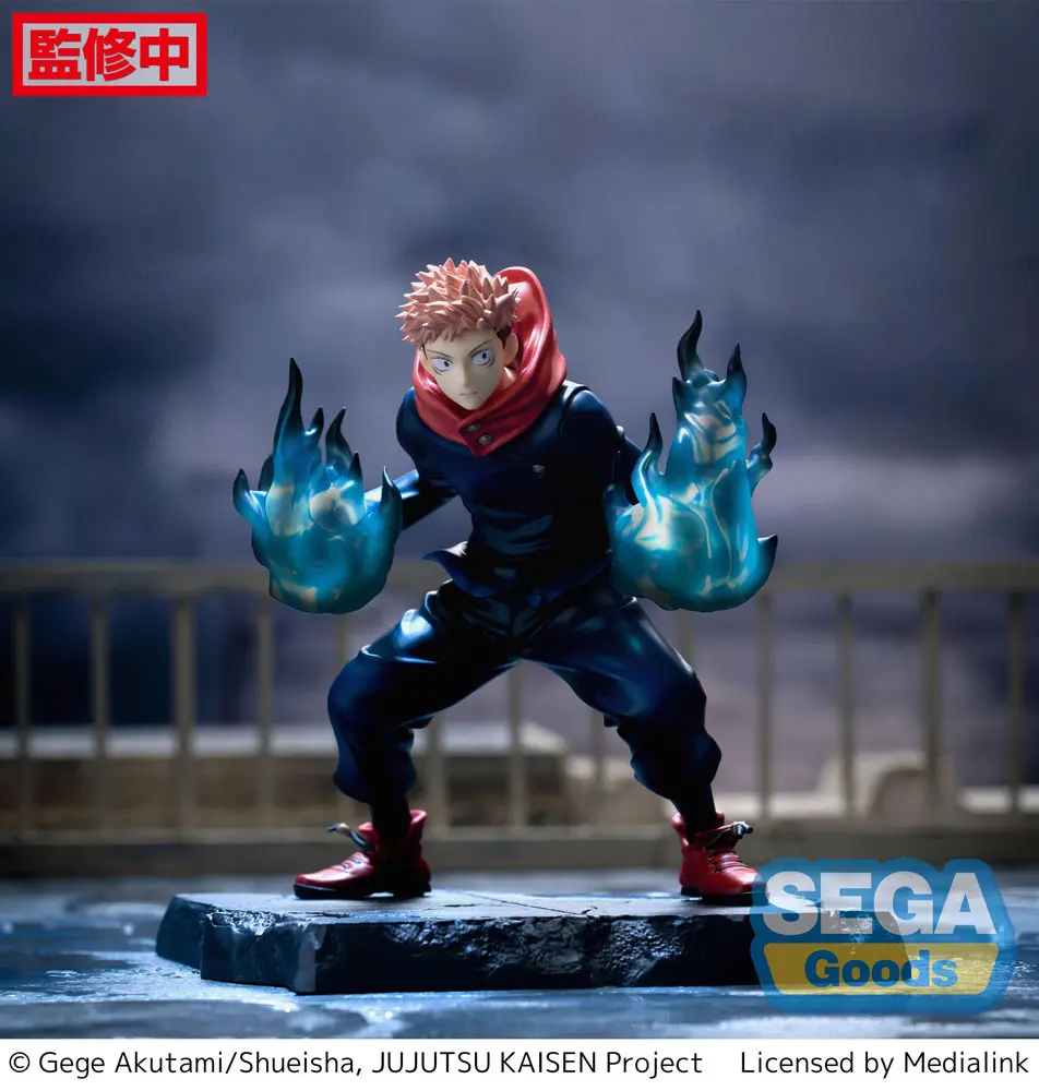 Jujutsu Kaisen Figurizm Luminasta PVC Statue Yuji Itadori Joint Struggle 16 cm product photo