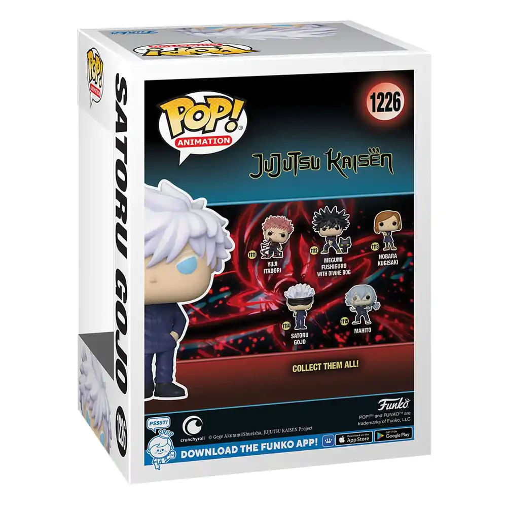 Jujutsu Kaisen POP! Animation Vinyl Figures Gojo Unmasked 9 cm product photo