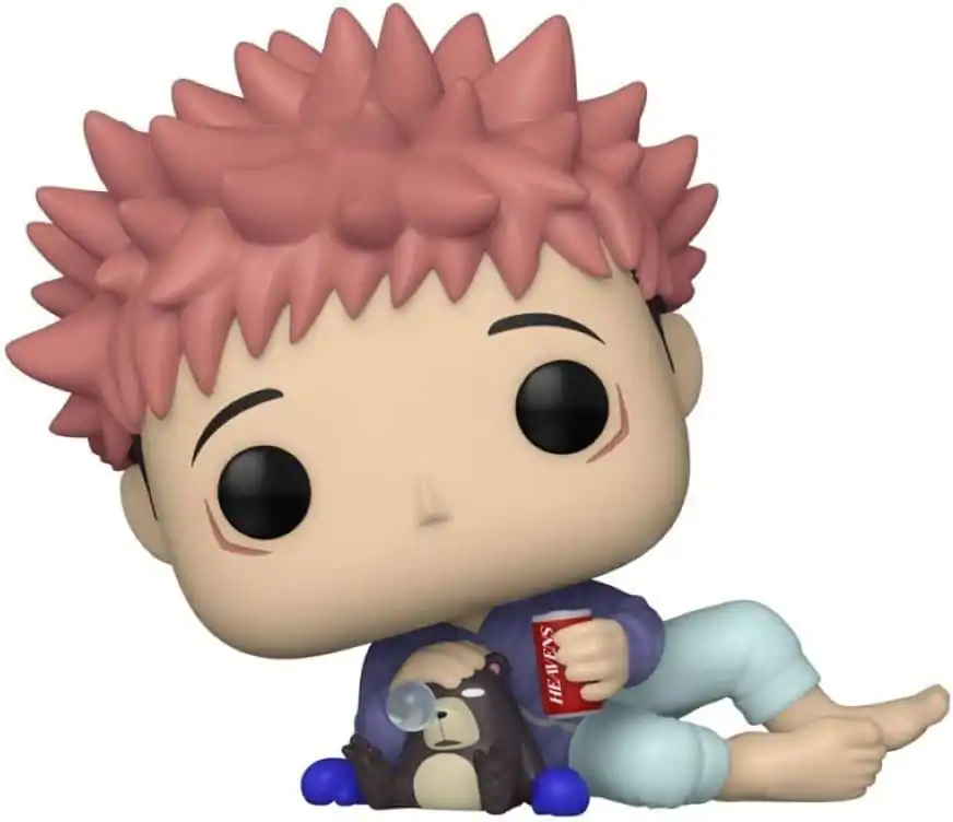 Jujutsu Kaisen POP! Animation Vinyl Figure Itadori w/ Tsukamoto Doll 9 cm product photo