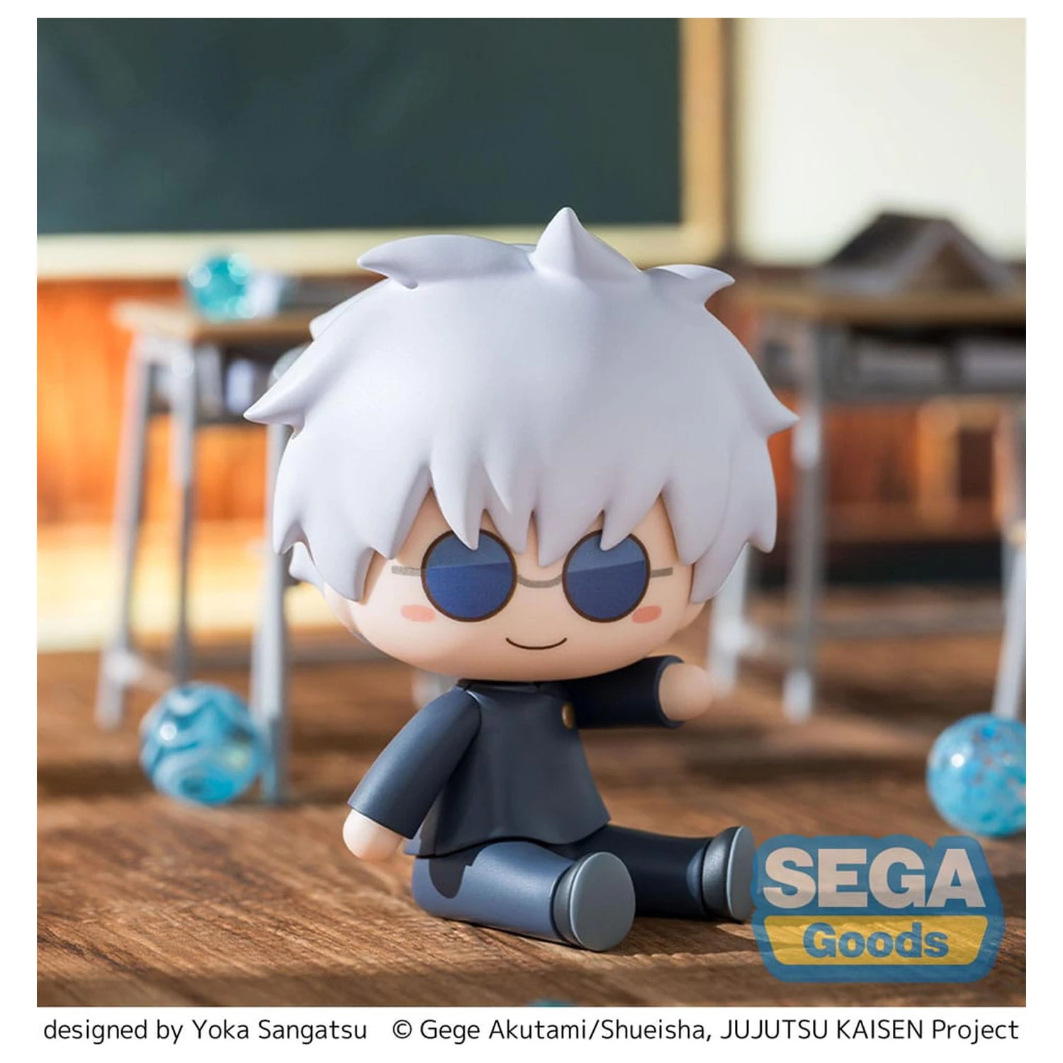 Jujutsu Kaisen Fuwa Petit Chibi Figure Satoru Gojo Hidden Inventory/Premature Death 8 cm  product photo