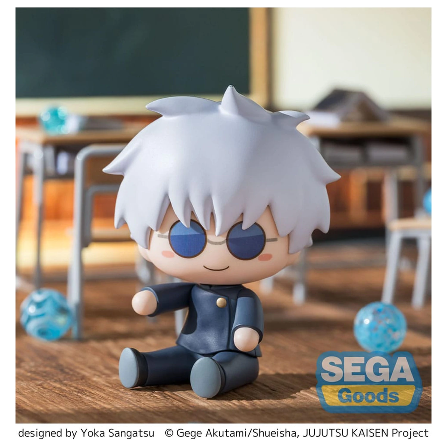 Jujutsu Kaisen Fuwa Petit Chibi Figure Satoru Gojo Hidden Inventory/Premature Death 8 cm  product photo