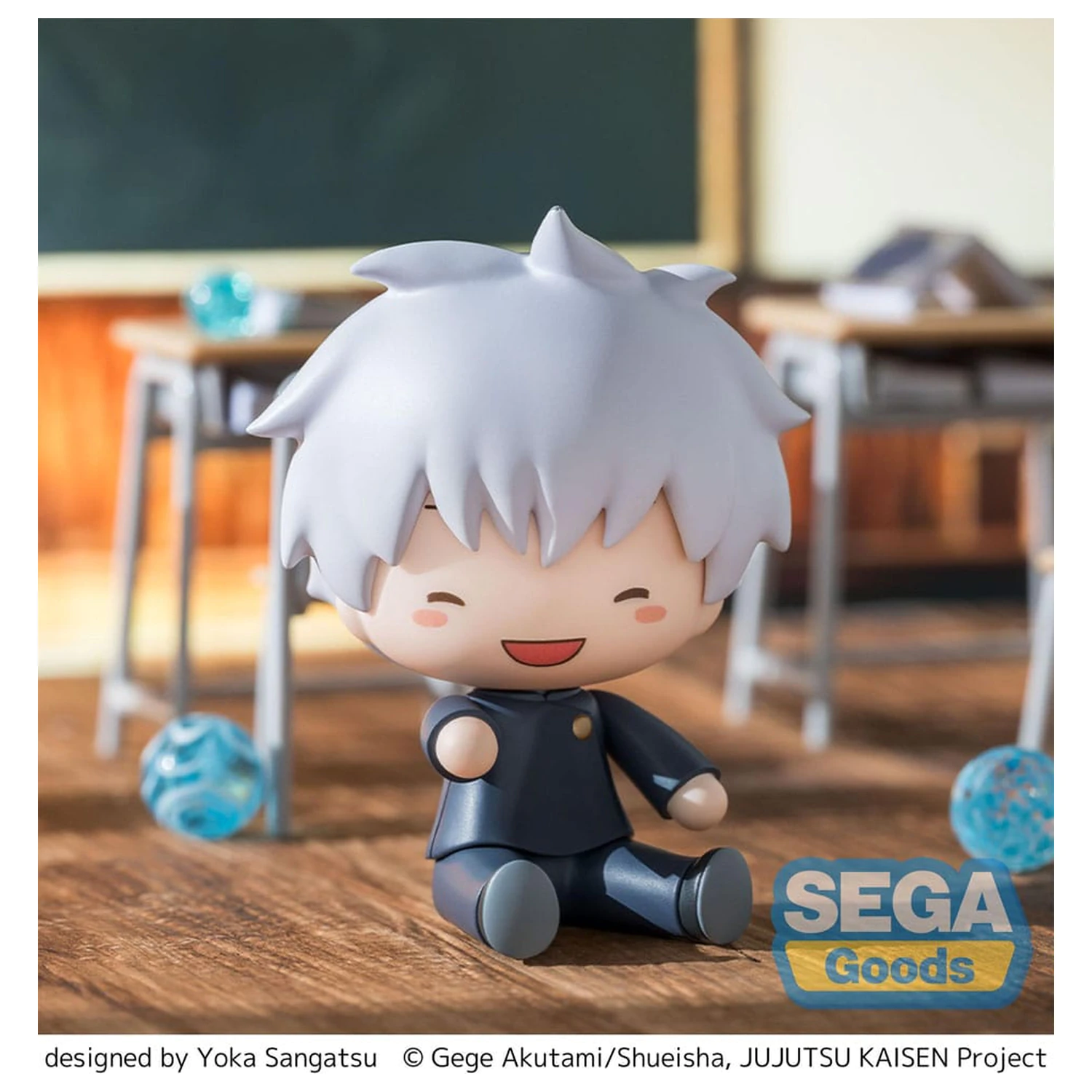 Jujutsu Kaisen Fuwa Petit Chibi Figure Satoru Gojo Hidden Inventory/Premature Death 8 cm  product photo