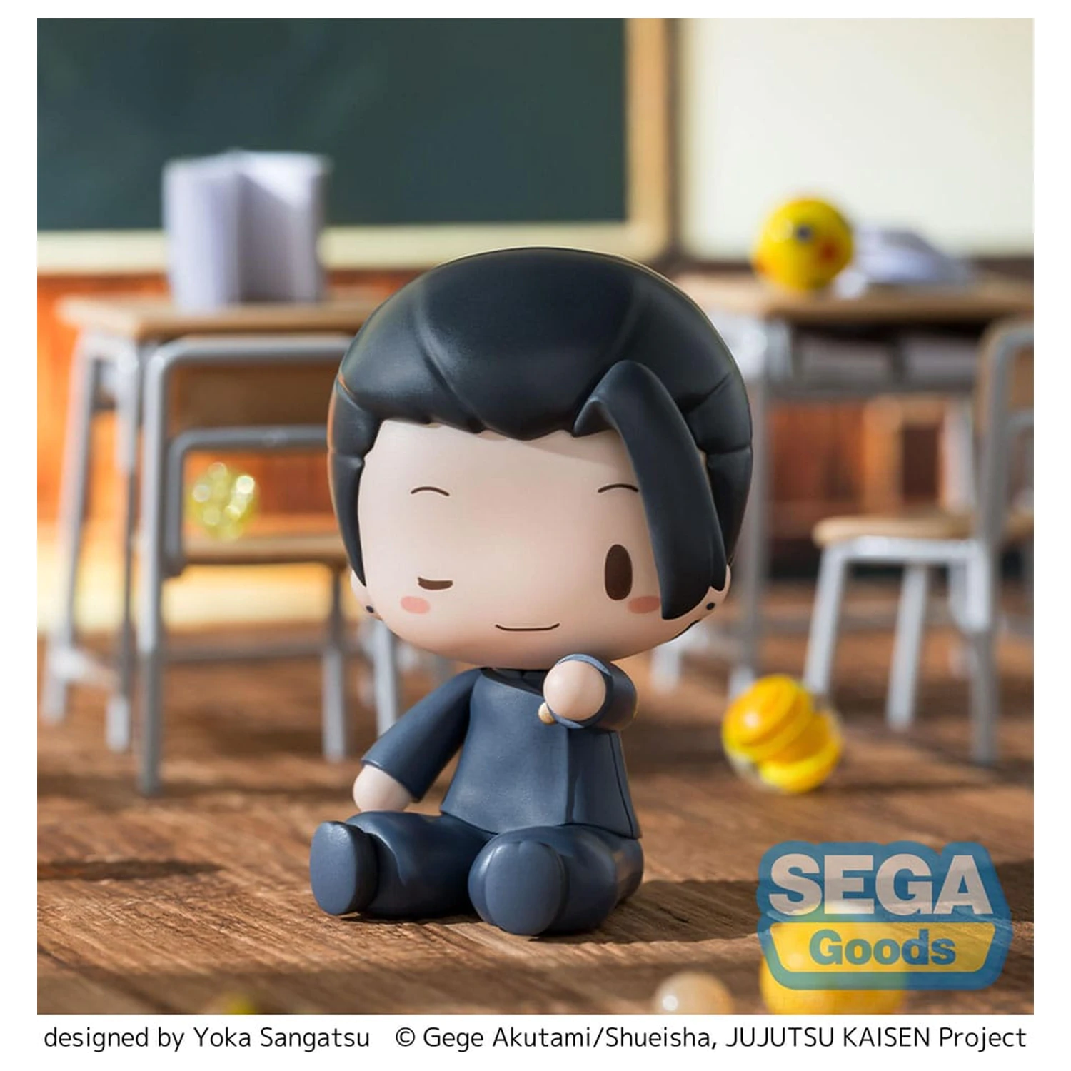 Jujutsu Kaisen Fuwa Petit Chibi Figure Suguru Geto Hidden Inventory/Premature Death 8 cm  product photo