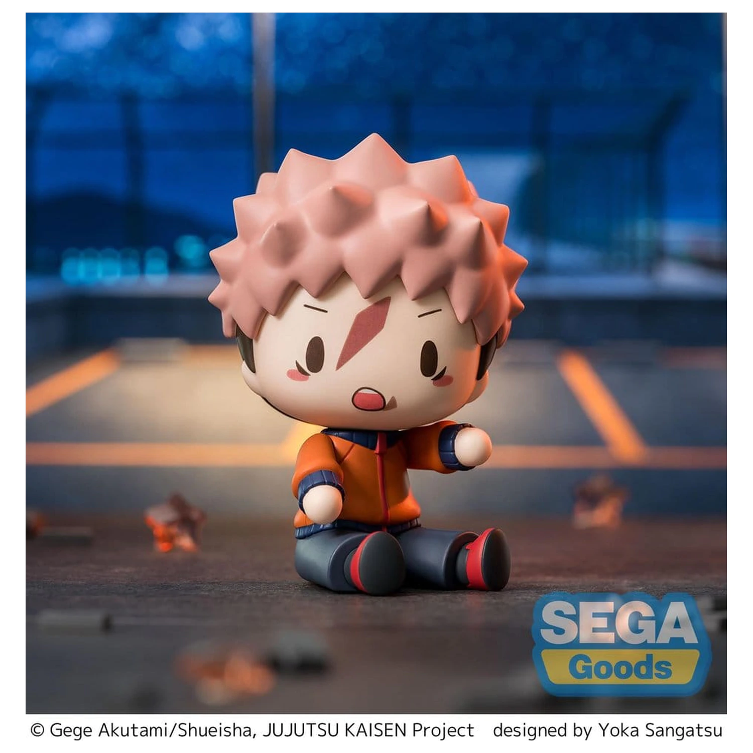 Jujutsu Kaisen Fuwa Petit Mini Figure Yuji Itadori 8 cm product photo