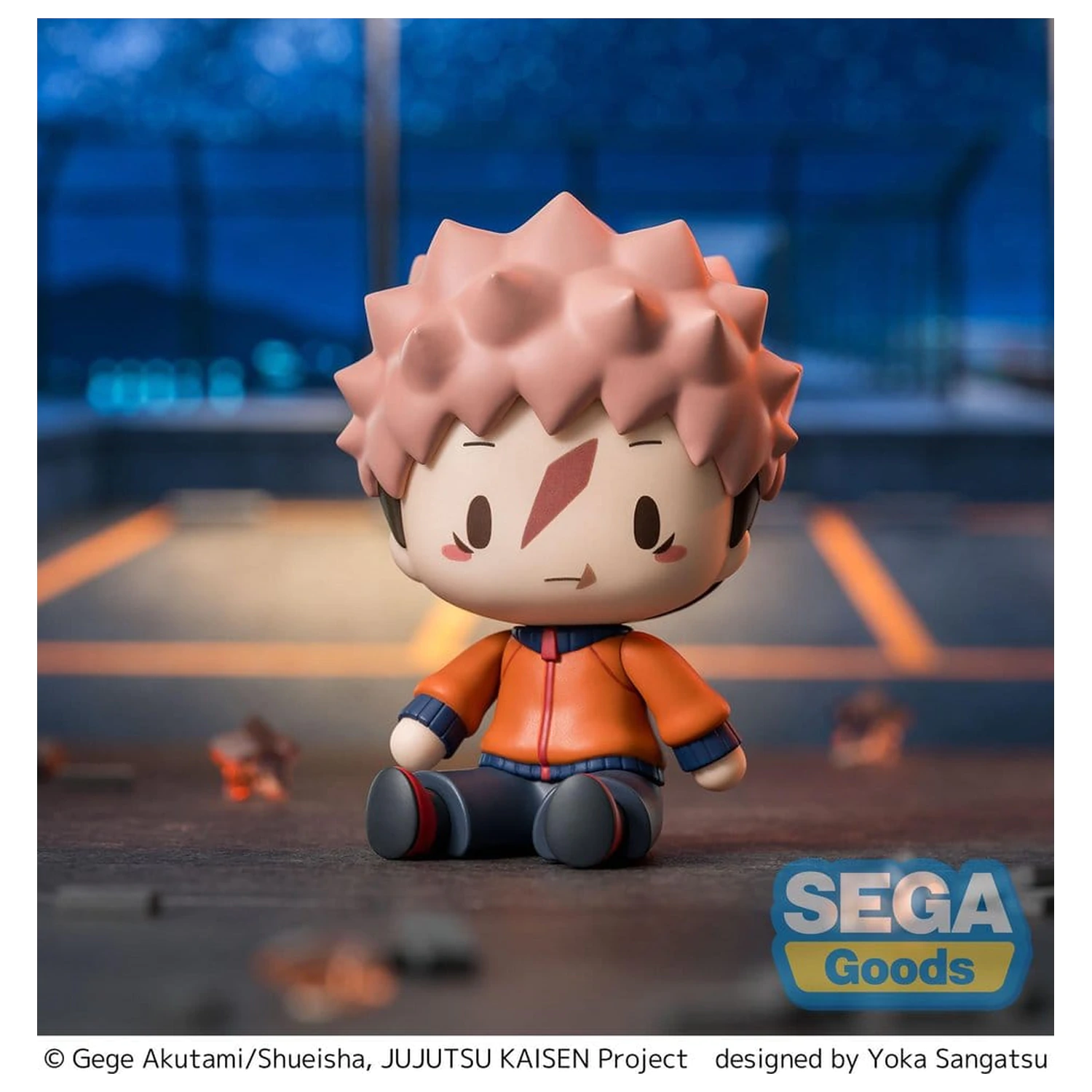 Jujutsu Kaisen Fuwa Petit Mini Figure Yuji Itadori 8 cm product photo