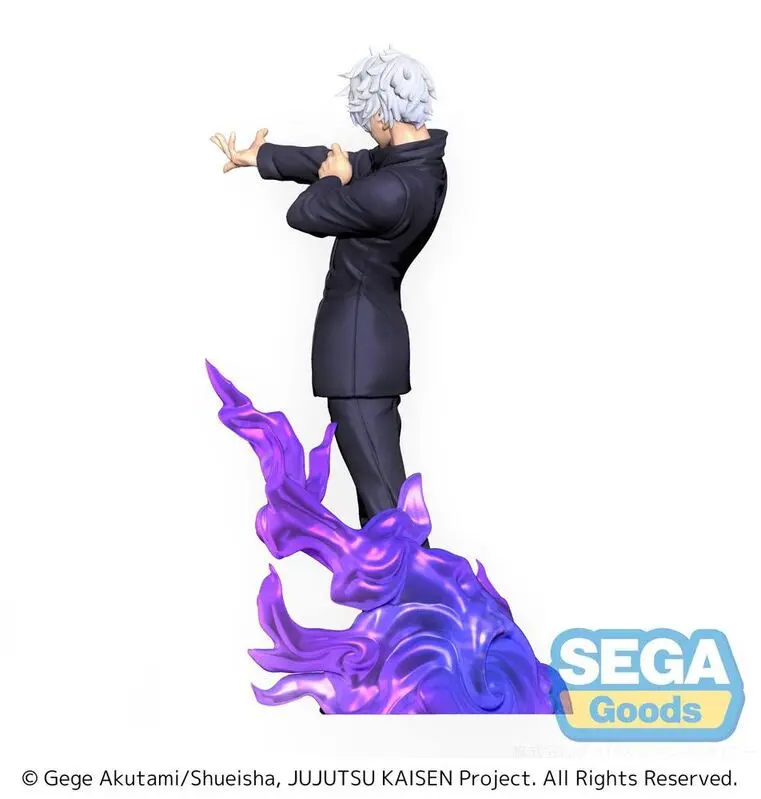 Jujutsu Kaisen SPM PVC Statue Satoru Gojo Kyoshiki Murasaki 22 cm product photo