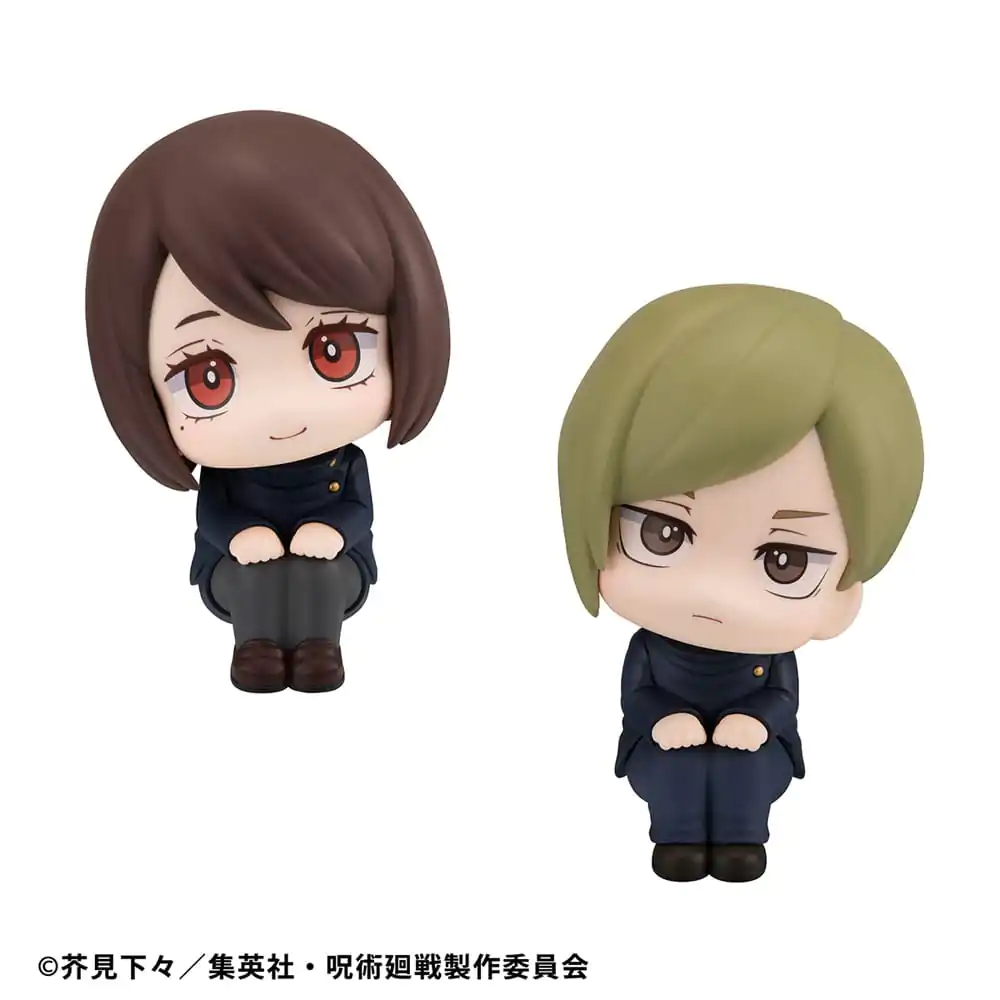 Jujutsu Kaisen Look Up PVC Statues Shoko Ieiri Kosen Ver. &amp; Nanami Kento Kosen ver. 11 cm (with gift) product photo