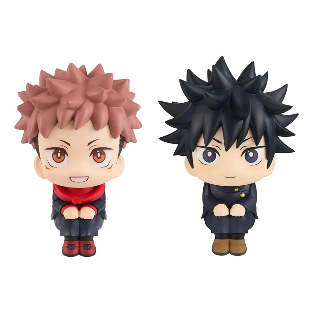 Jujutsu Kaisen Look Up PVC Statue Yuji Itadori Laugh Ver. &amp; Megumi Fushiguro Smile Ver. 11 cm (with gift) product photo