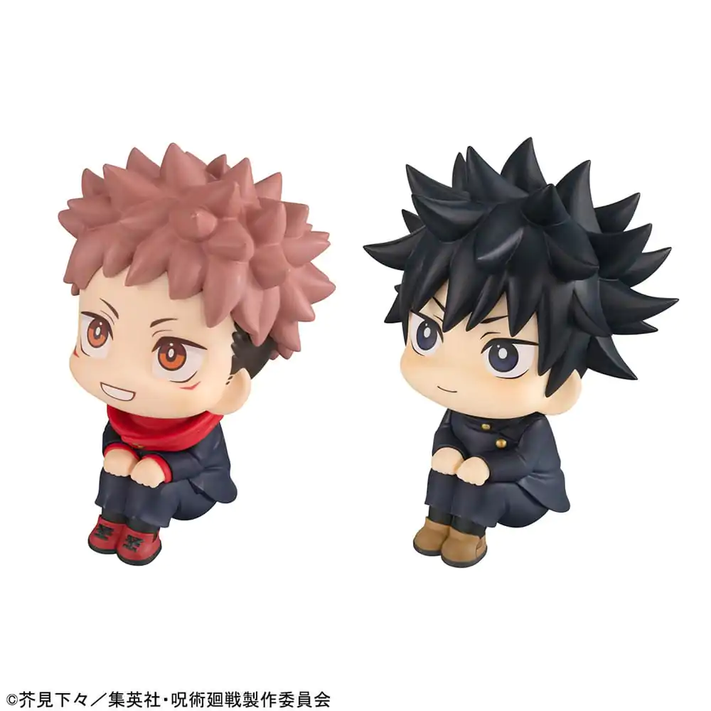 Jujutsu Kaisen Look Up PVC Statue Yuji Itadori Laugh Ver. &amp; Megumi Fushiguro Smile Ver. 11 cm (with gift) product photo