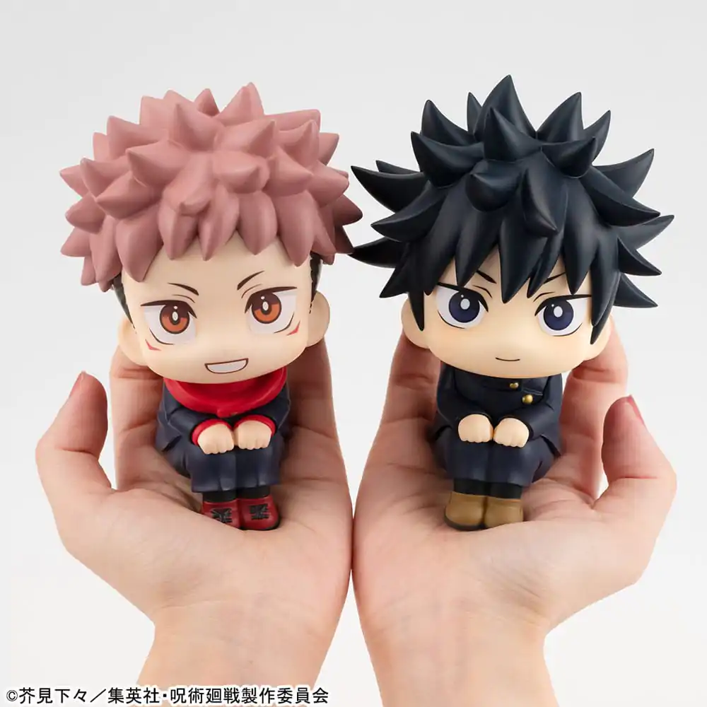 Jujutsu Kaisen Look Up PVC Statue Yuji Itadori Laugh Ver. &amp; Megumi Fushiguro Smile Ver. 11 cm (with gift) product photo