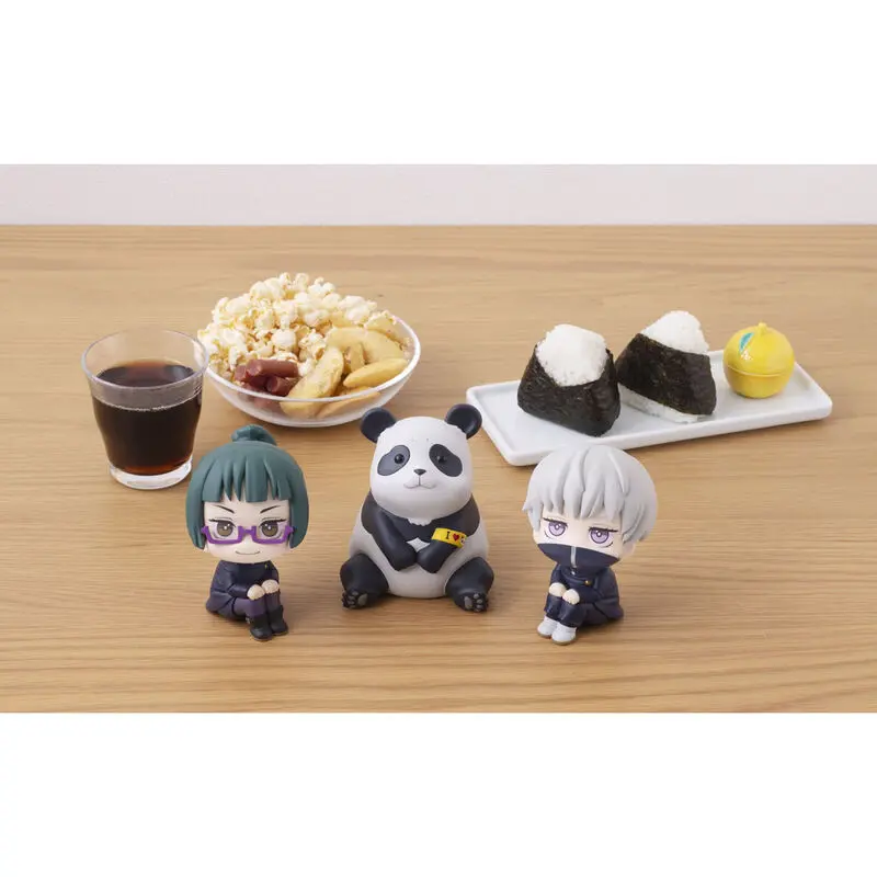 Jujutsu Kaisen Look Up PVC Statues Maki &amp; Toge &amp; Panda Limited Ver. 11 cm product photo