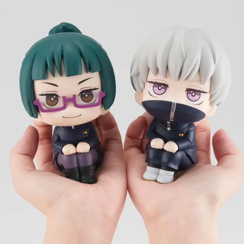 Jujutsu Kaisen Look Up PVC Statues Maki &amp; Toge &amp; Panda Limited Ver. 11 cm product photo