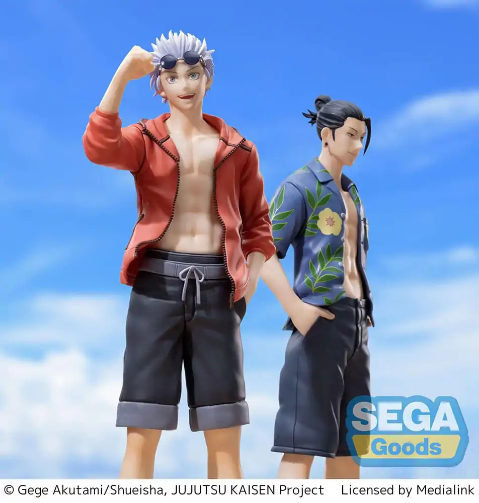 Jujutsu Kaisen Luminasta PVC Statue Kaigyoku/Gyokusetsu Satoru Gojo Mensore!!! 21 cm product photo