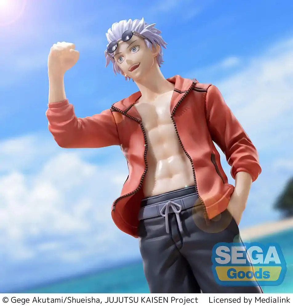 Jujutsu Kaisen Luminasta PVC Statue Kaigyoku/Gyokusetsu Satoru Gojo Mensore!!! 21 cm product photo