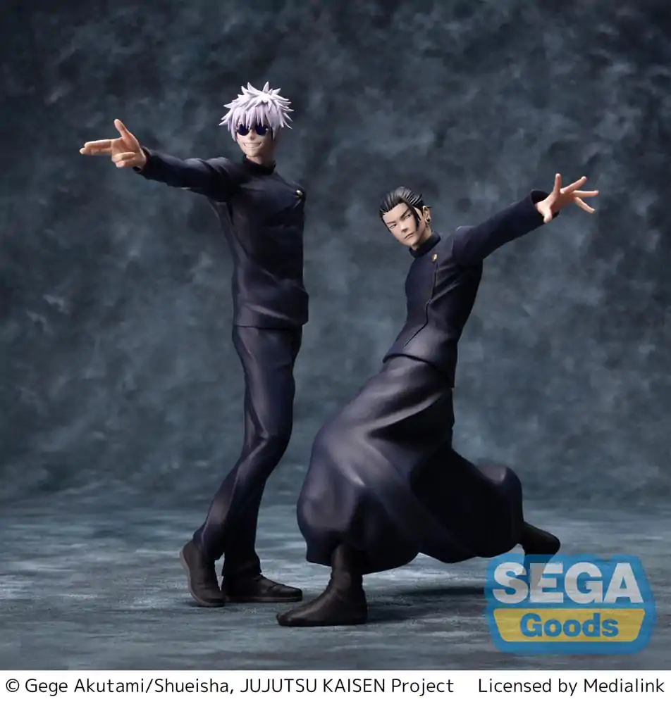 Jujutsu Kaisen Luminasta PVC Statue Kaigyoku/Gyokusetsu "Suguru Geto" Strong Duo 17 cm product photo