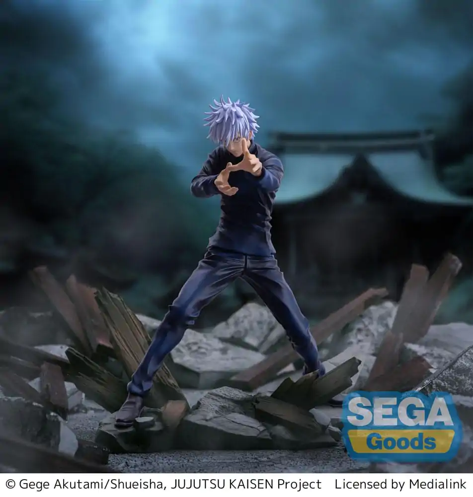 Jujutsu Kaisen Luminasta PVC Statue Satoru Gojo Cursed Technique Lapse - Maximum Cursed Energy Output: Blue 19 cm product photo