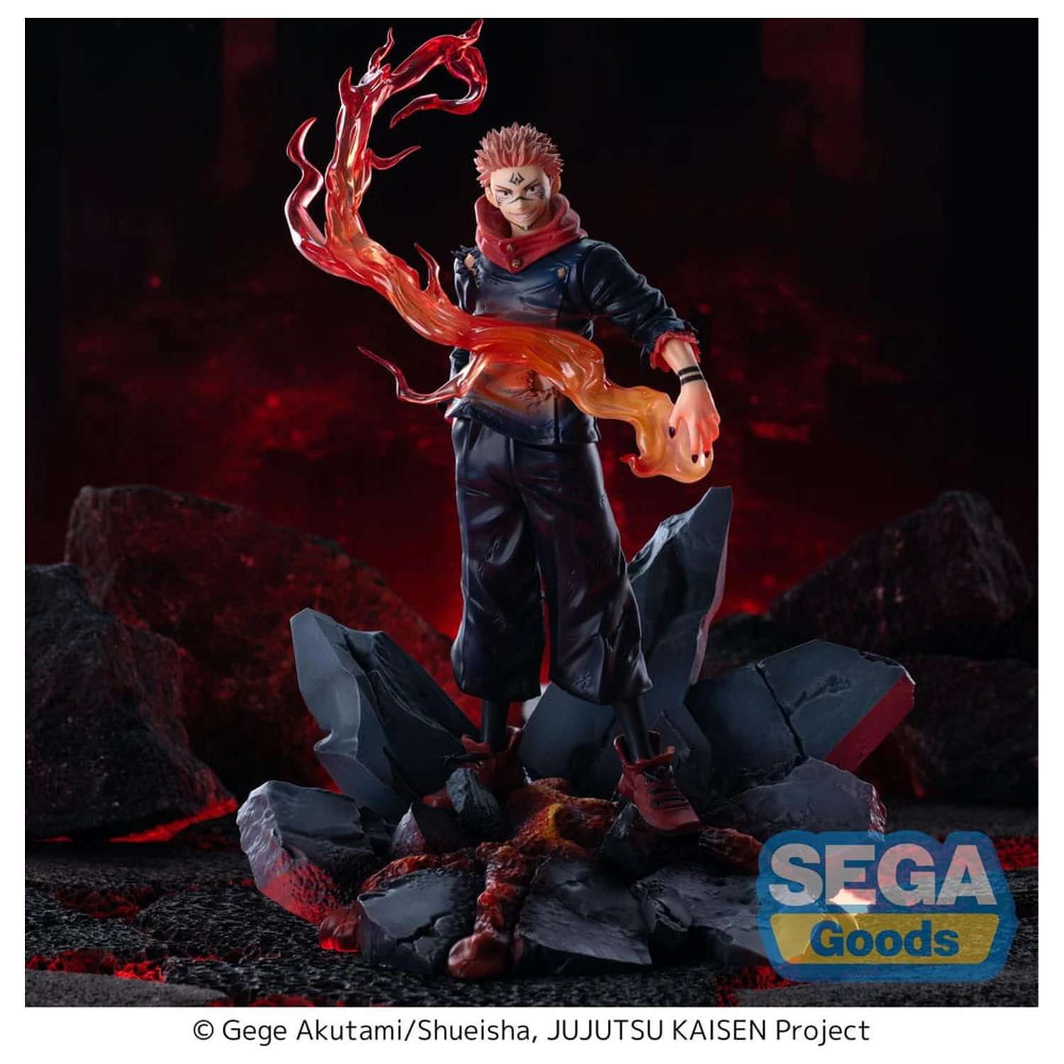 Jujutsu Kaisen Luminasta PVC Statue Sukuna Fuga 23 cm product photo