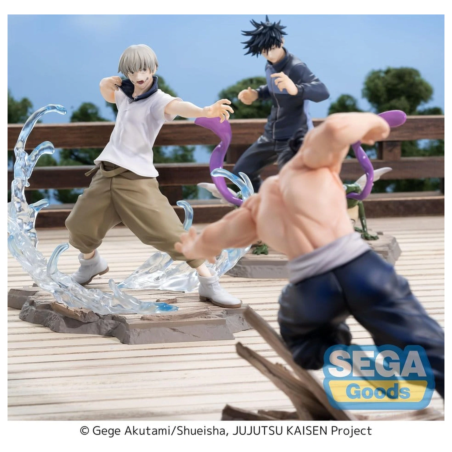 Jujutsu Kaisen Luminasta PVC Figure Toge Inumaki Brush-up Ver. 16 cm product photo