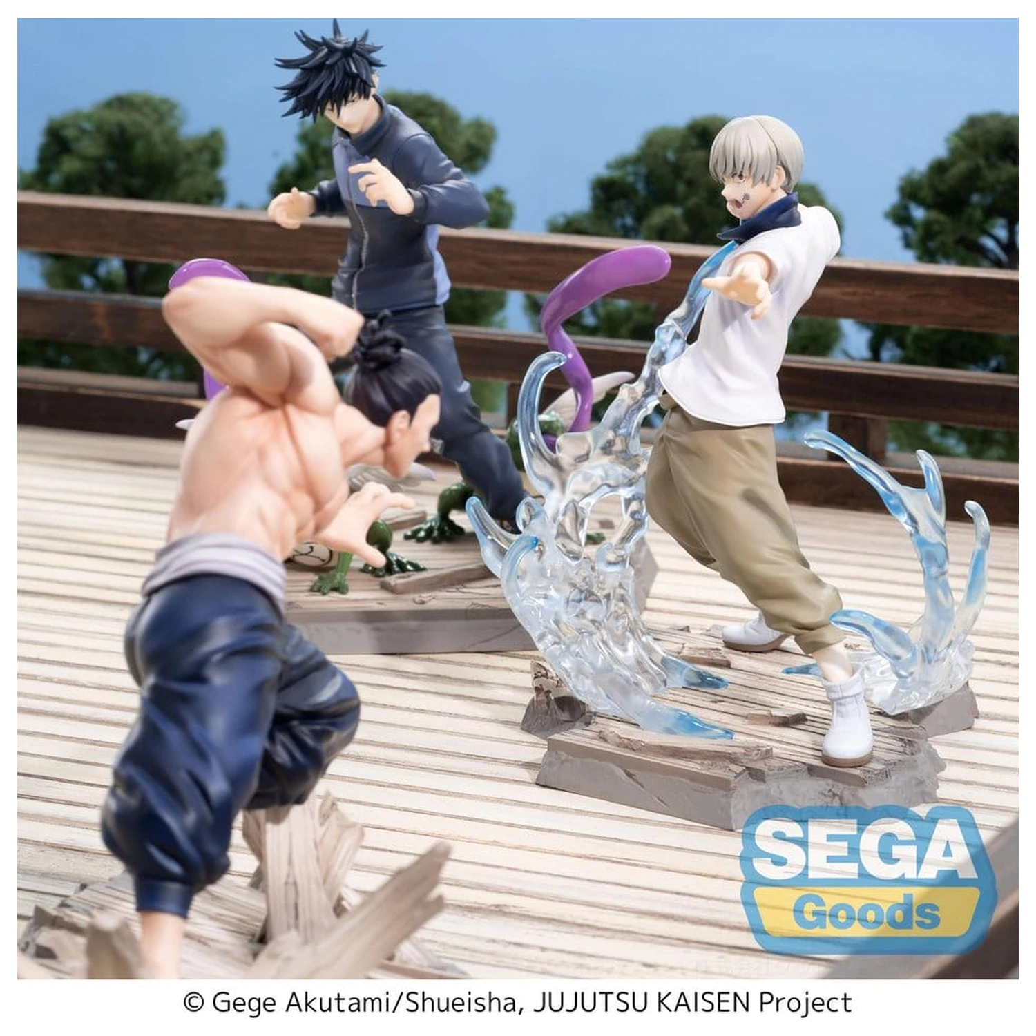 Jujutsu Kaisen Luminasta PVC Figure Toge Inumaki Brush-up Ver. 16 cm product photo