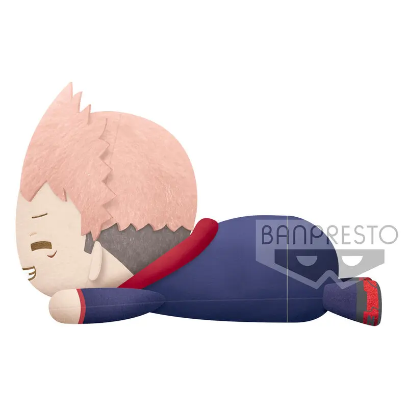 Jujutsu Kaisen Lying Down Yuji Itadori plush toy 22cm product photo