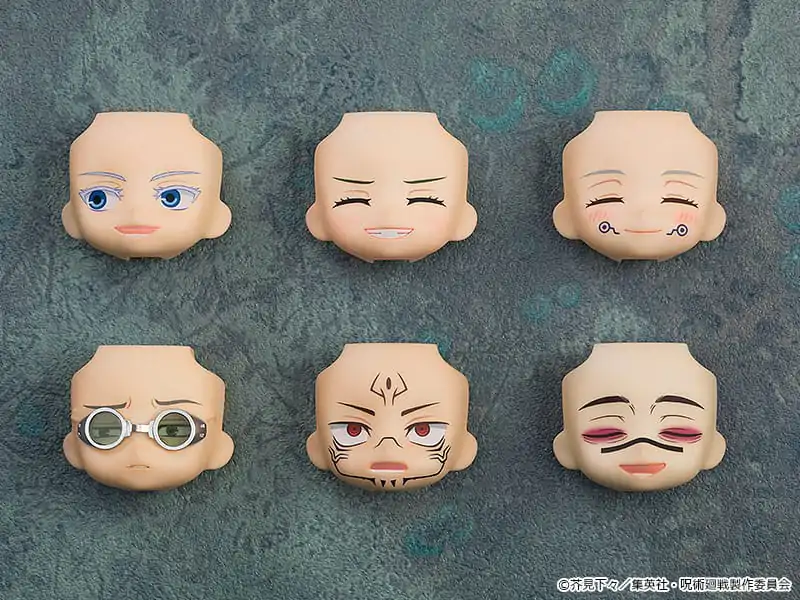 Jujutsu Kaisen Nendoroid More Decorative Parts for Nendoroid Figures Face Face Swap Jujutsu Kaisen 02 product photo