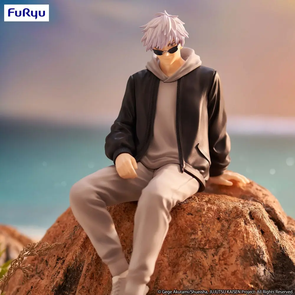 Jujutsu Kaisen Noodle Stopper PVC Statue Satoru Gojo Ending 2 Costume Ver. 15 cm product photo