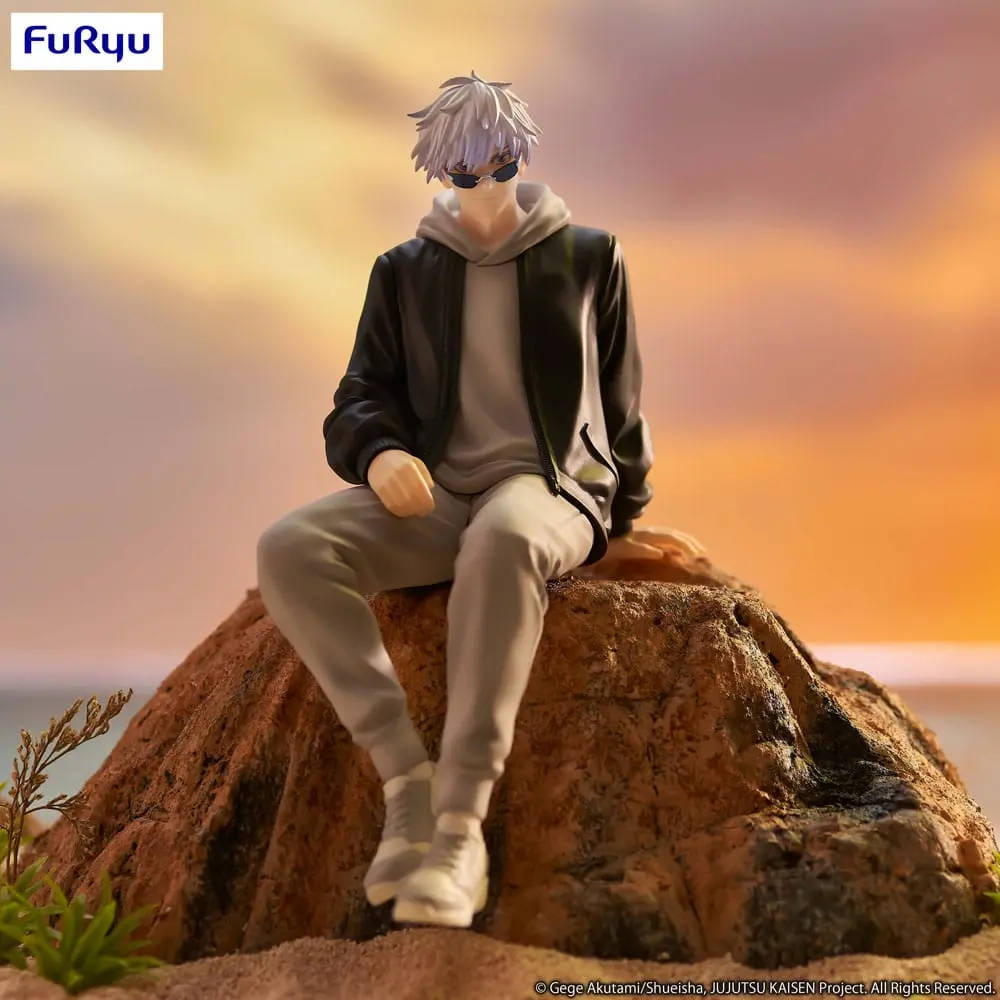 Jujutsu Kaisen Noodle Stopper PVC Statue Satoru Gojo Ending 2 Costume Ver. 15 cm product photo