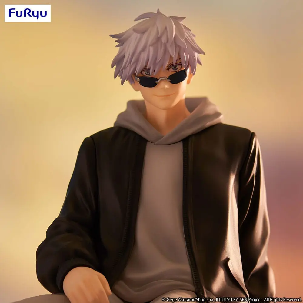 Jujutsu Kaisen Noodle Stopper PVC Statue Satoru Gojo Ending 2 Costume Ver. 15 cm product photo