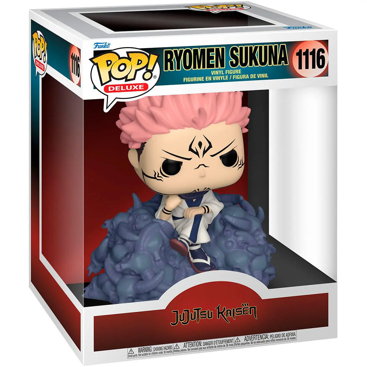 Jujutsu Kaisen POP! Deluxe Vinyl Figure Sukuna 9 cm product photo