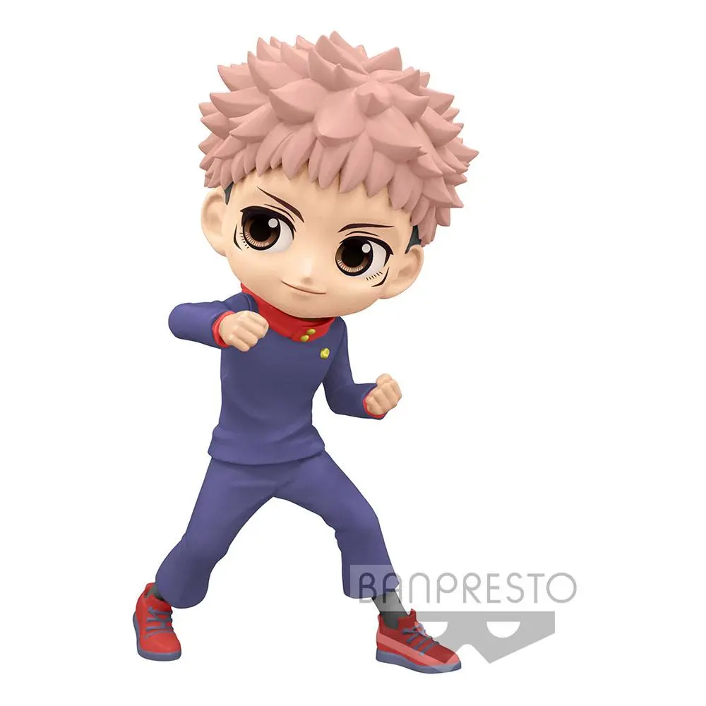 Jujutsu Kaisen Q Posket Mini Figure Yuji Itadori Ver. B 13 cm product photo