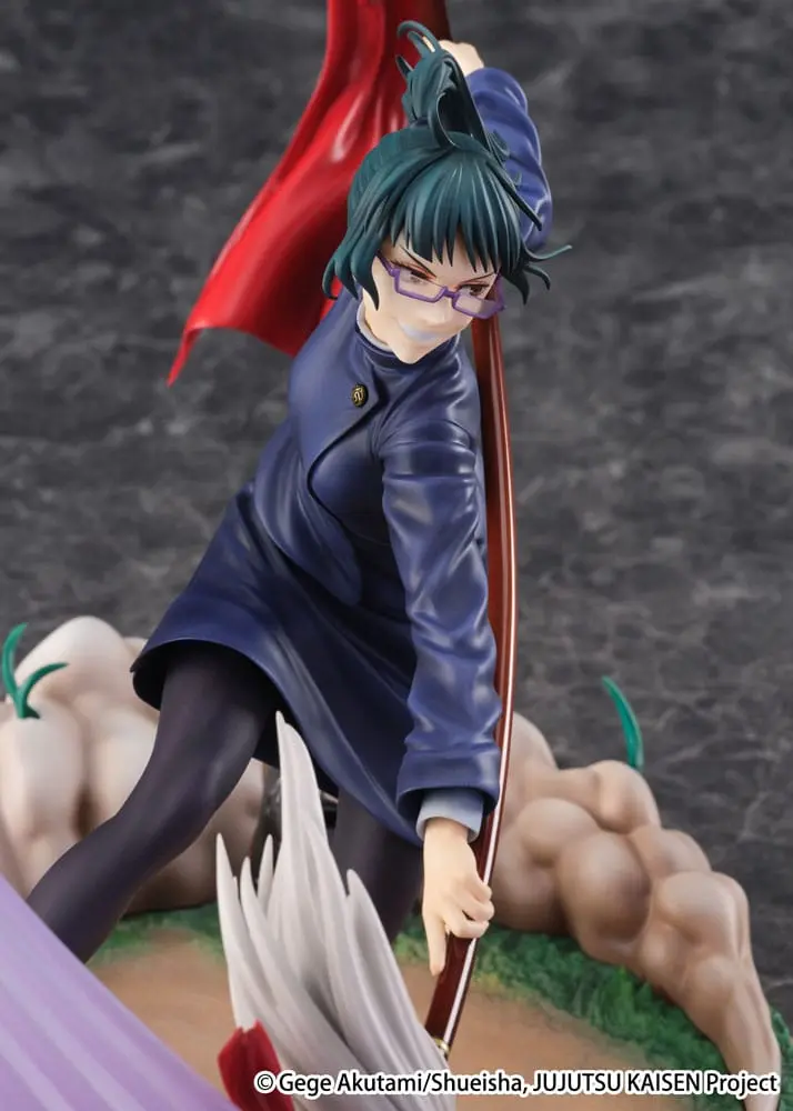 Jujutsu Kaisen SHIBUYA SCRAMBLE FIGURE PVC Statue 1/7 Maki Zen'in 23 cm termékfotó