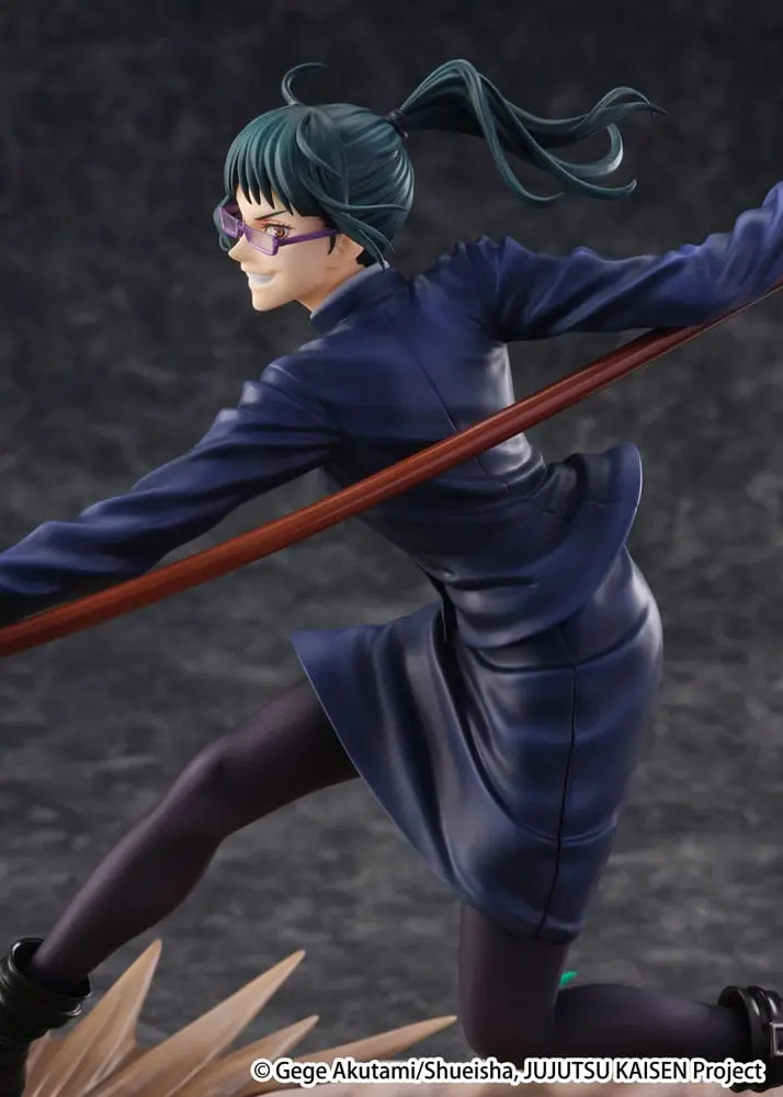 Jujutsu Kaisen SHIBUYA SCRAMBLE FIGURE PVC Statue 1/7 Maki Zen'in 23 cm termékfotó