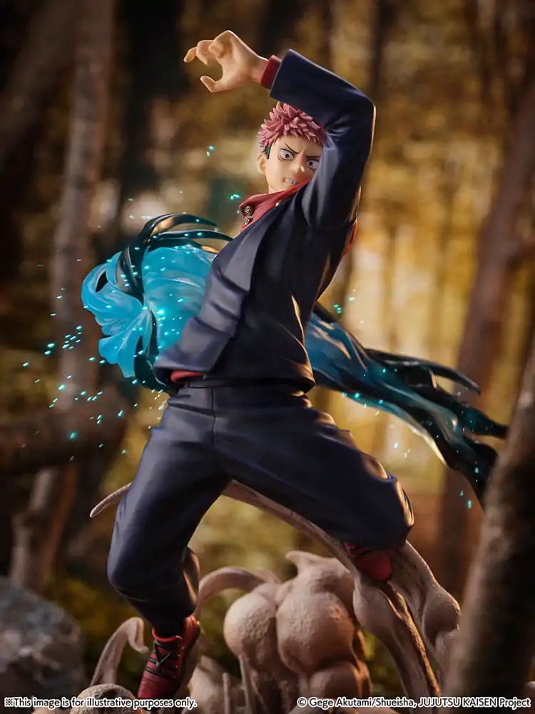 Jujutsu Kaisen SHIBUYA SCRAMBLE FIGURE PVC Statue 1/7 Yuji Itadori 31 cm termékfotó