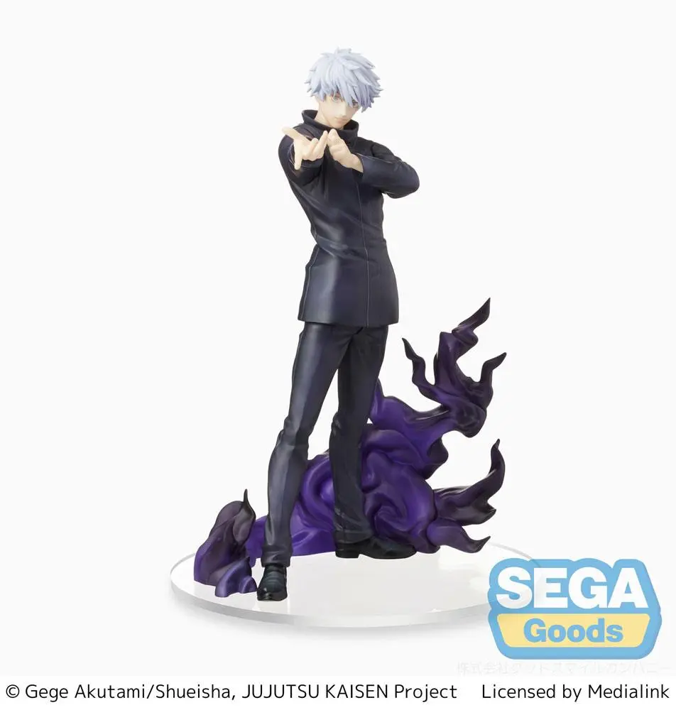 Jujutsu Kaisen SPM PVC Statue Satoru Gojo Hollow Purple (Kyoshiki &quot;Murasaki&quot;) 22 cm product photo
