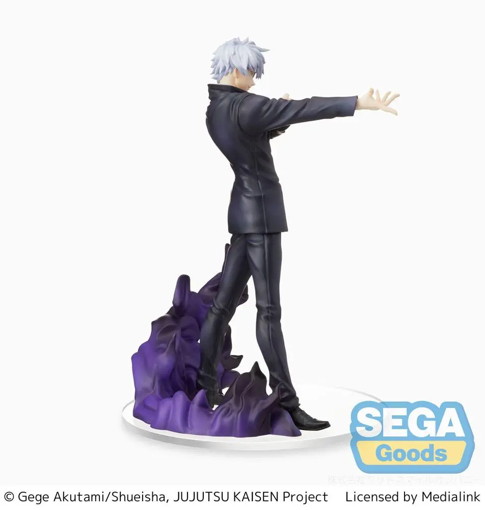 Jujutsu Kaisen SPM PVC Statue Satoru Gojo Hollow Purple (Kyoshiki &quot;Murasaki&quot;) 22 cm product photo