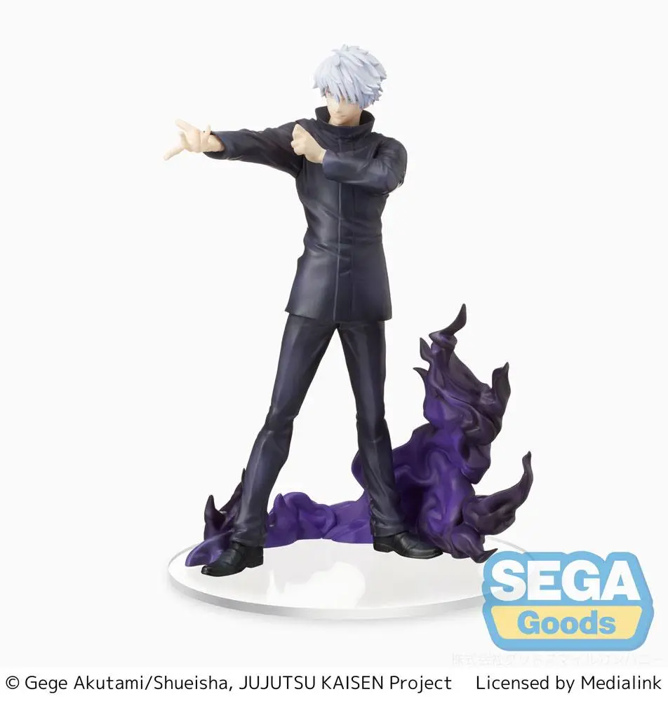 Jujutsu Kaisen SPM PVC Statue Satoru Gojo Hollow Purple (Kyoshiki &quot;Murasaki&quot;) 22 cm product photo