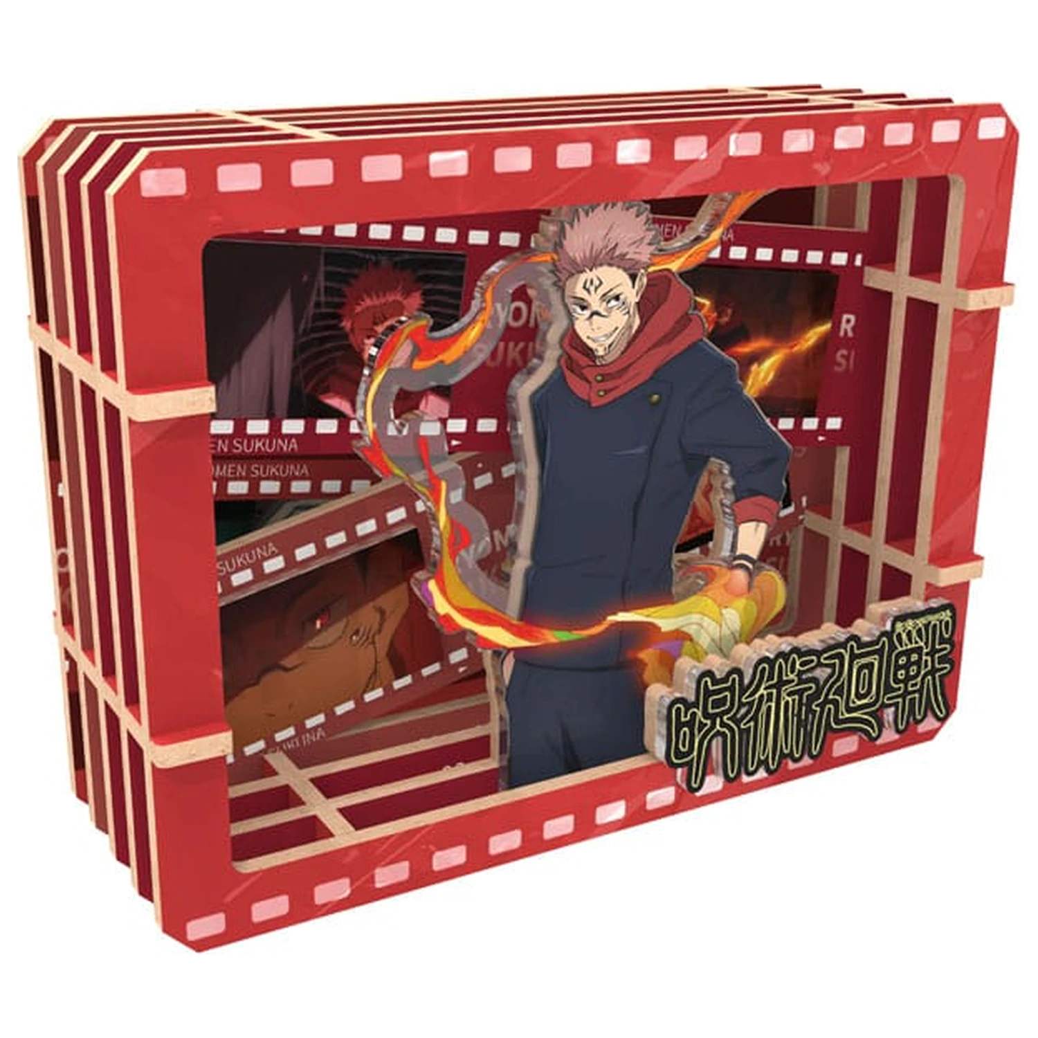 Jujutsu Kaisen Model Kit Wooden Gallery Film Frame (S) Itadori product photo