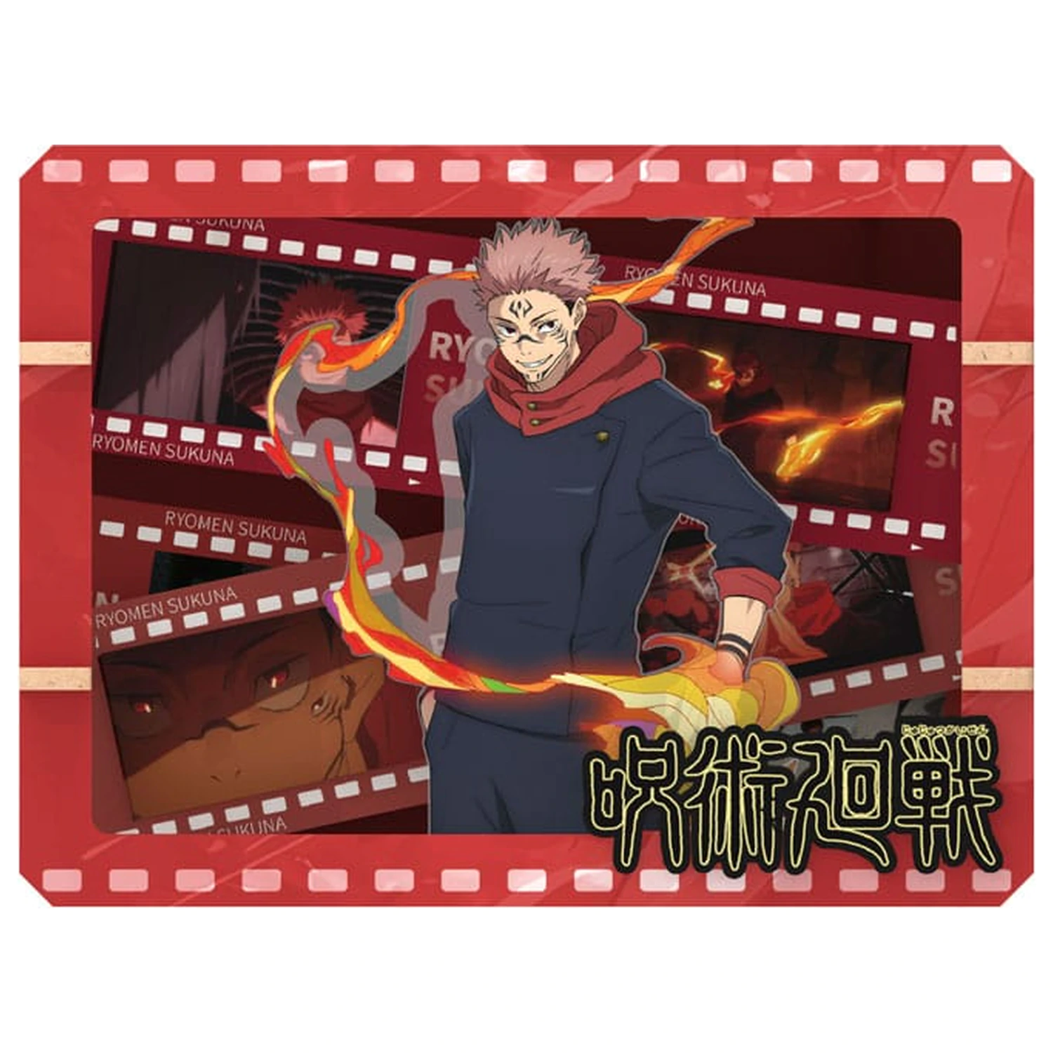 Jujutsu Kaisen Model Kit Wooden Gallery Film Frame (S) Itadori product photo