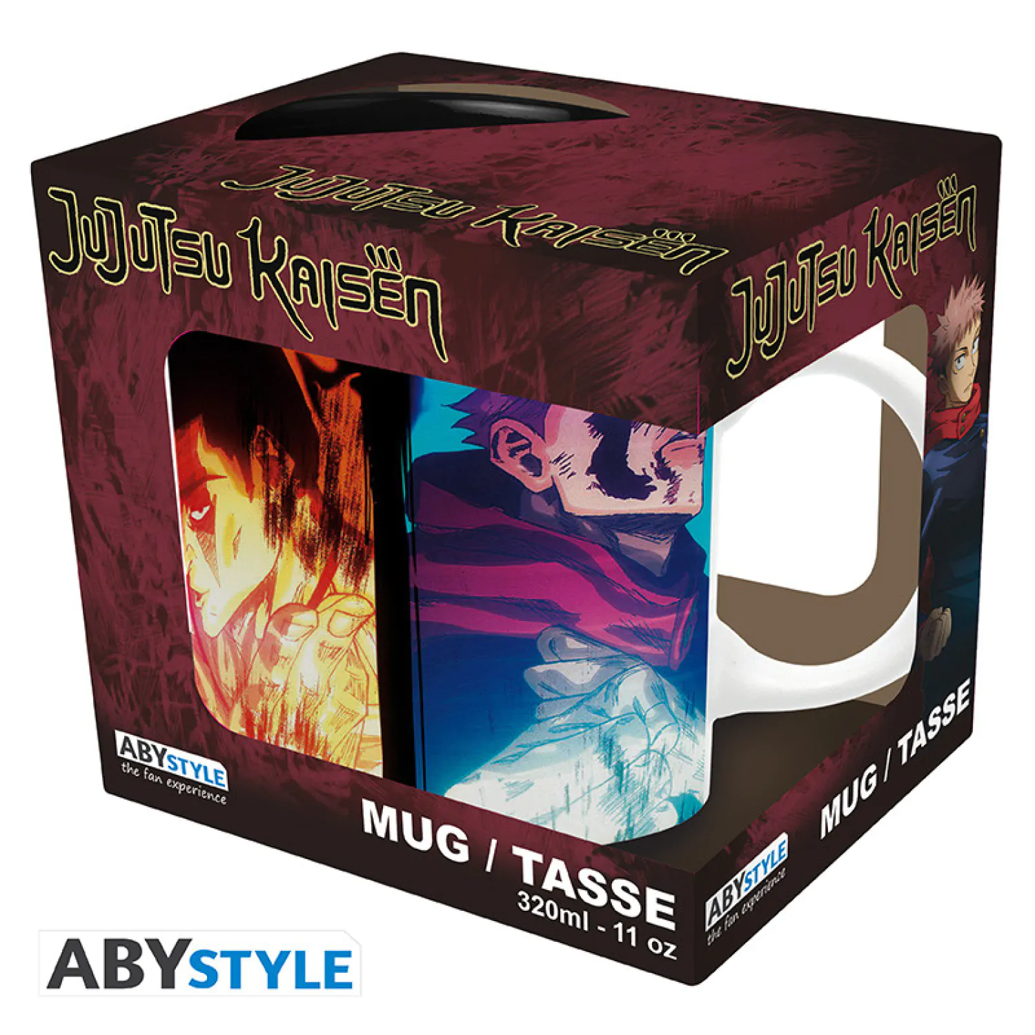 Jujutsu Kaisen Yuji & Aoi vs Mahito Mug product photo
