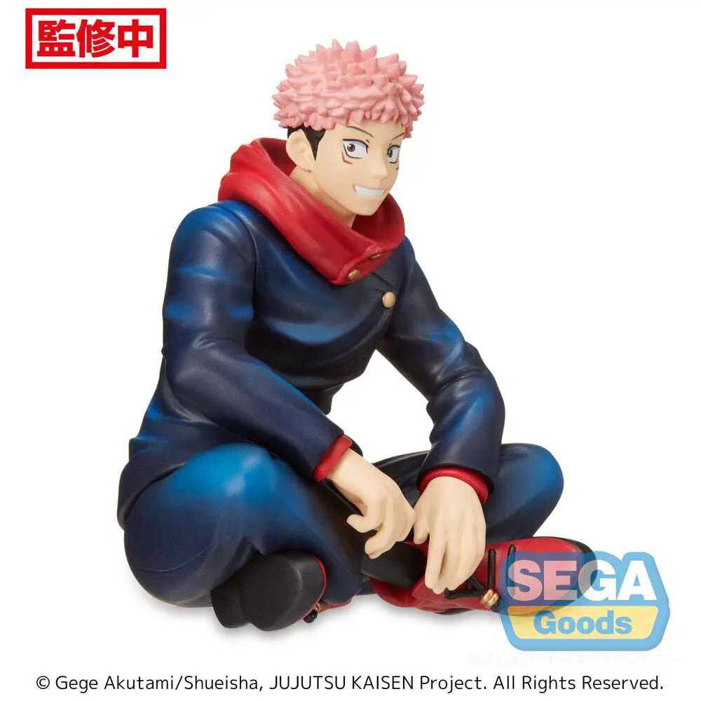 Jujutsu Kaisen PM Perching PVC Statue Yuji Itadori 11 cm product photo