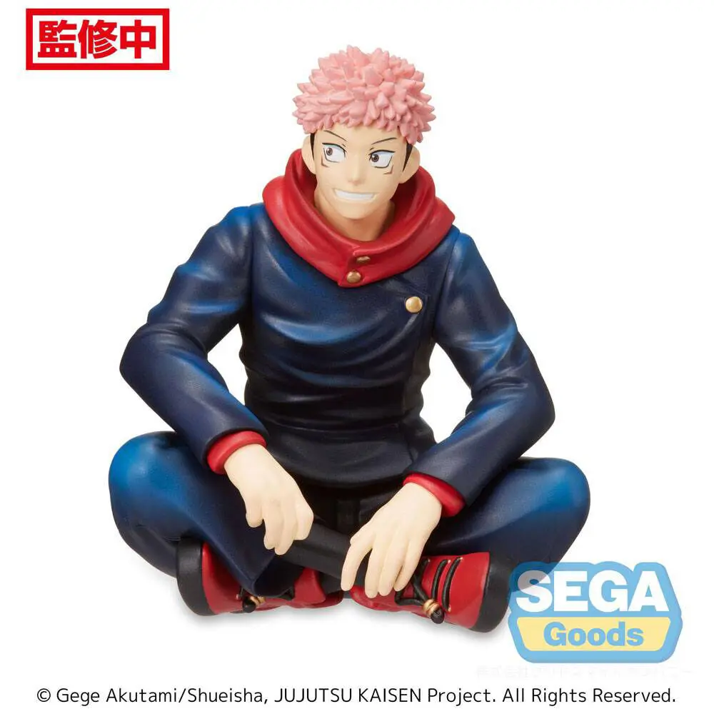 Jujutsu Kaisen PM Perching PVC Statue Yuji Itadori 11 cm product photo