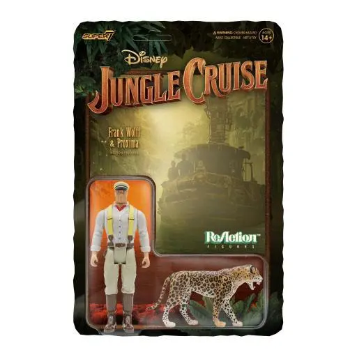 Jungle Cruise ReAction Action Figure Frank Wolff &amp; Proxima 10 cm product photo